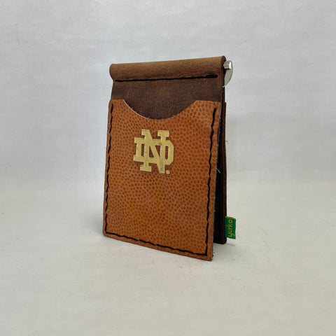Billfold Football Wallet : Notre Dame